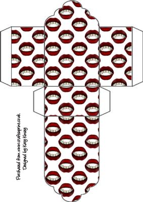 Vampires Kiss Tag Style Gift Box