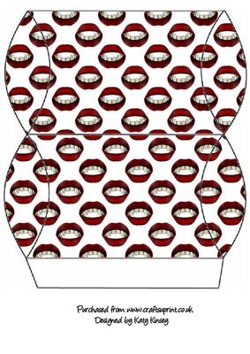 Vampires Kiss Pillow Gift Box