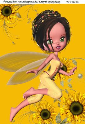 Julianna Fairy A4 Topper #1