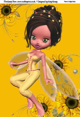 Julianna Fairy A4 Topper #2