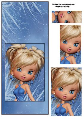 Linnea Over the Edge Card with Simple Pyramage