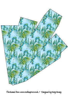 Beautiful Bluebells Icicle Gift Box