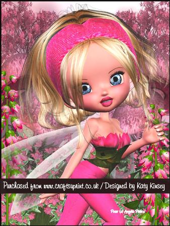 Emilia Fairy A5 Pyramage Card Kit