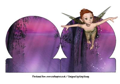 Neverland Fairy Stand Up Card