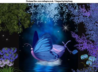 The Fairy Realm A4 Backing Paper #4