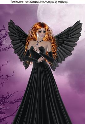 Twilight Fairy A4 Topper in Auburn