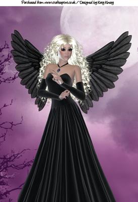 Twilight Fairy A4 Topper in Blonde