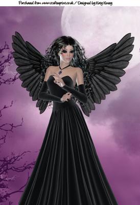 Twilight Fairy A4 Topper in Brunette