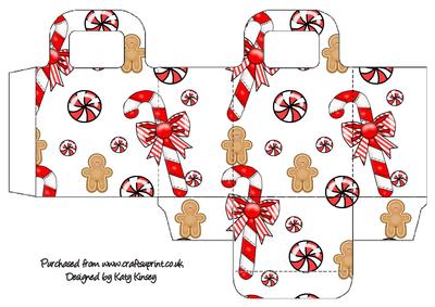 Gift Bag Christmas Gingerbread