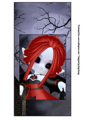 Dracula's Daughter Over the Edge Card
