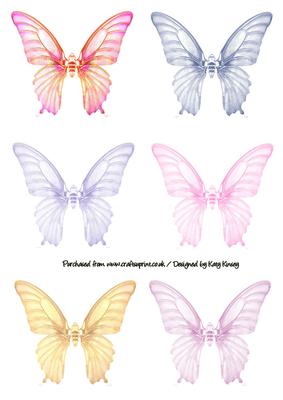 Delicate Butterfly Toppers
