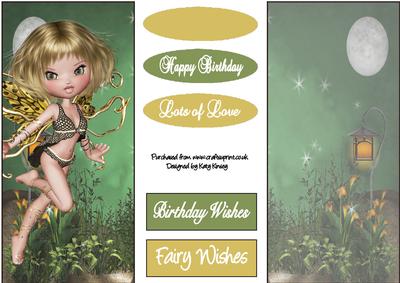 Eden Fairy Dl Topper and Insert