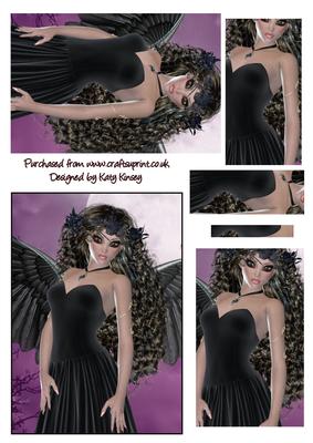 Twilight Fairy Pyramage Sheet Brunette