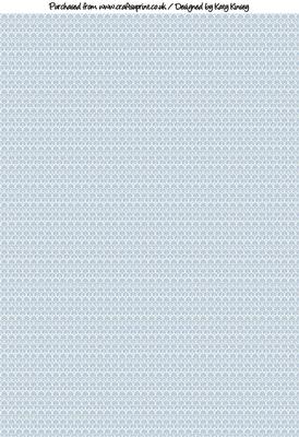 Lots of Lace A4 Backing Paper in Blue