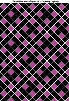 Diamond Tiles Backing Paper in Purple