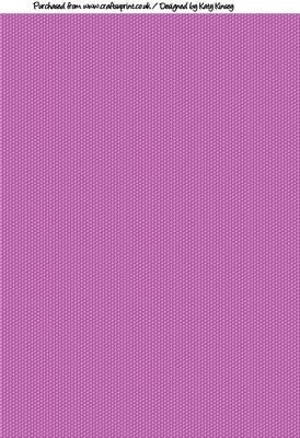 Honeycomb Hexagons A4 Backing Paper in Pink