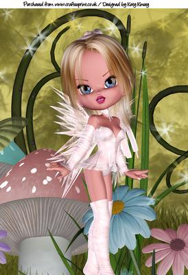 Siobhan Fairy A4 Topper #1