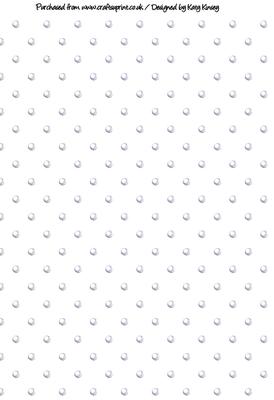 Pearl Drops A4 Backing Paper