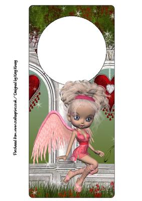 Angel of Love Door Hanger