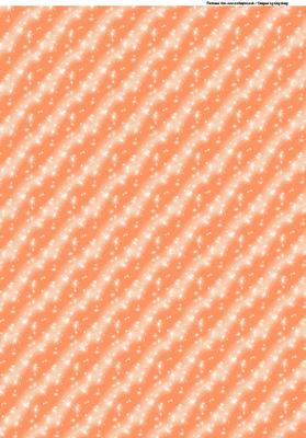 Twinkling Fairy Dust A4 Backing Paper in Orange