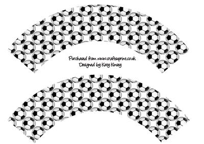 Football Crazy Cupcake Wrappers