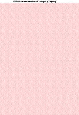Baby Pink Glitter Swirl Backing Paper