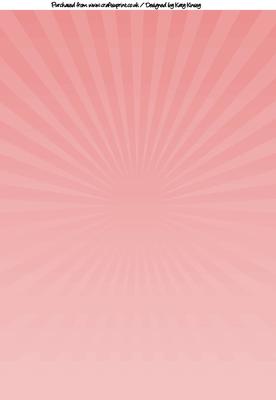 Sunburst #2 Backing Paper in Salmon Pink