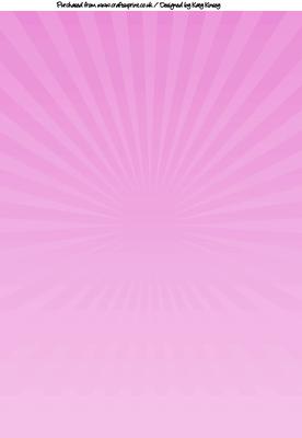 Sunburst #2 Backing Paper in Bright Pink