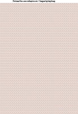 Lots of Lace A4 Backing Paper in Brown