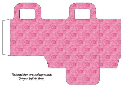 Bright Pink Roses Gift Bag