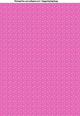 Stars Backing Paper in Red
