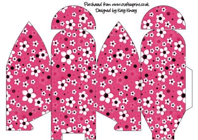 Daisy Daisy in Bright Pink Truffle Style Gift Box
