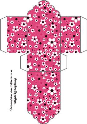 Daisy Daisy in Bright Pink Tag Gift Box