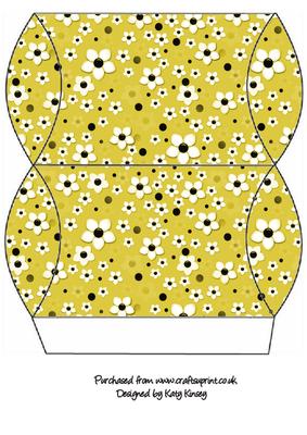Daisy Daisy in Yellow Pillow Gift Box