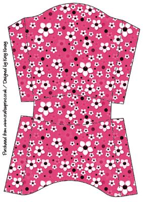 Daisy Daisy in Bright Pink Open Top Gift Box