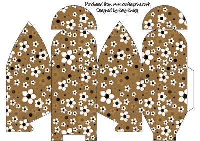 Daisy Daisy in Brown Truffle Style Gift Box