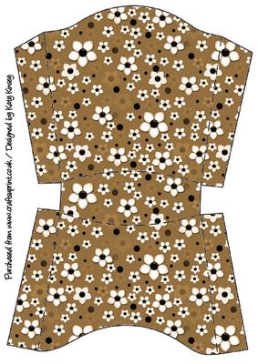 Daisy Daisy in Brown Open Top Gift Box