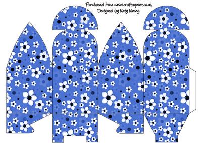 Daisy Daisy in Blue Truffle Style Gift Box
