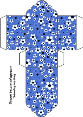 Daisy Daisy in Blue Tag Style Gift Box
