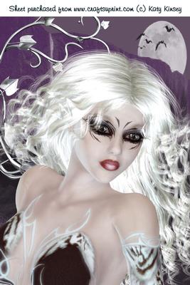 Skye Fairy A4 Card Front