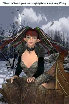 Moonlit Journey A4 Card Front