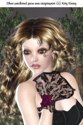 Spanish Eyes A4 Card Front