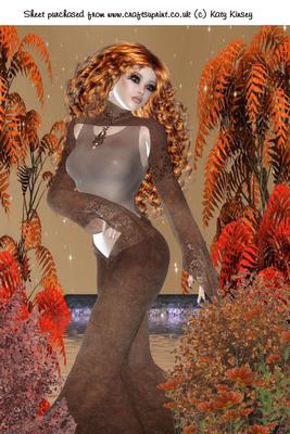 Jewels of Autumn A4 Card Front