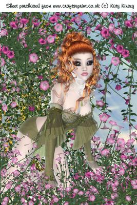A Touch of Glamour A4 Card Front