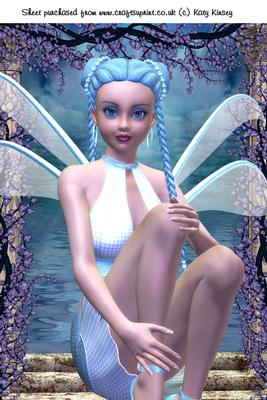 Fairy Radiance A4 Card Front
