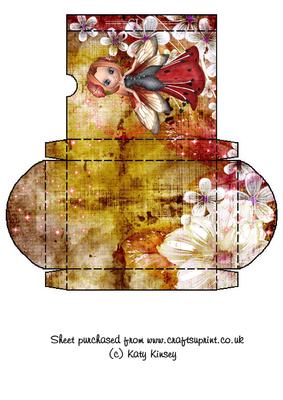 Blossom Fairy in Red Gift Box