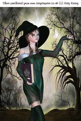 Teenage Witch A4 Card Front #1