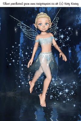 Fairy Glow A4 Card Front