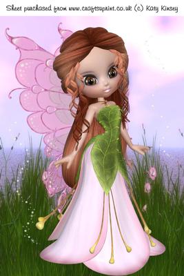 Fairy Belle A4 Card Front