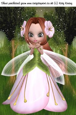 Making Fairy Dust A4 Card Front